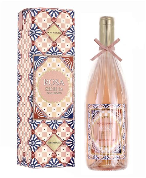 dolce gabbana donnafugata rose|Dolce & Gabbana rose wine.